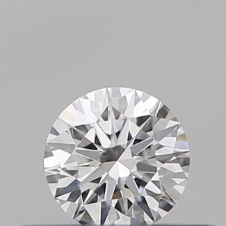 0.24 Carat Round D IF EX GIA Natural Diamond