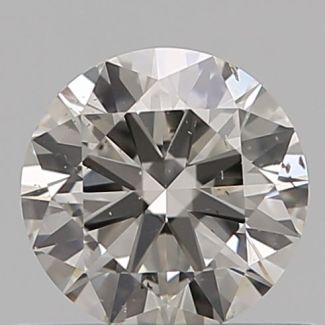 0.50 Carat Round H SI1 VG GIA Natural Diamond