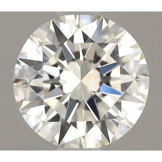 0.32 Carat Round F VVS1 EX GIA Natural Diamond