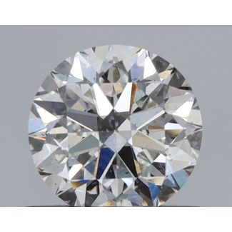 0.7 Carat Round H SI1 VG EX GIA Natural Diamond