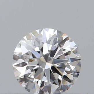 0.18 Carat Round D VVS1 EX GIA Natural Diamond