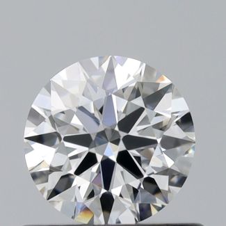 0.5 Carat Round G IF EX GIA Natural Diamond