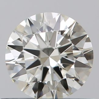 0.6 Carat Round H VS1 EX IGI Natural Diamond