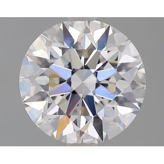 1.72 Carat Round D VS1 EX GIA Natural Diamond