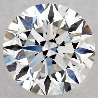 0.7 Carat Round G VVS1 GD EX GIA Natural Diamond