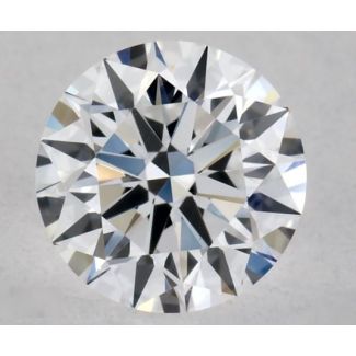 0.38 Carat Round D VS1 EX VG GIA Natural Diamond