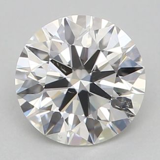 0.5 Carat Round G SI2 EX GIA Natural Diamond