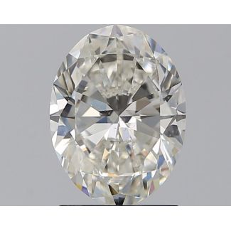 1.7 Carat Oval H SI1 - EX GIA Natural Diamond