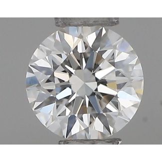 0.23 Carat Round F VS1 EX GIA Natural Diamond