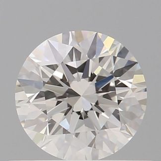 0.59 Carat Round G VVS1 EX GIA Natural Diamond