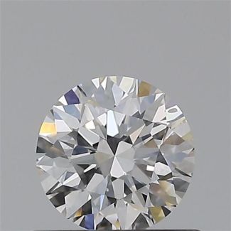 0.51 Carat Round E SI1 EX GIA Natural Diamond