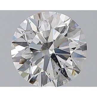 1.5 Carat Round F SI2 EX GIA Natural Diamond