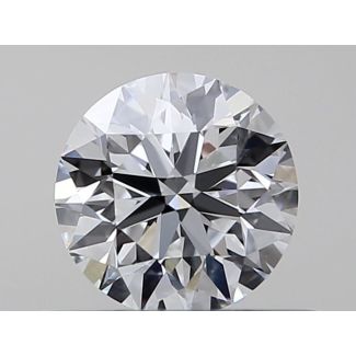 0.37 Carat Round D VVS1 EX GIA Natural Diamond