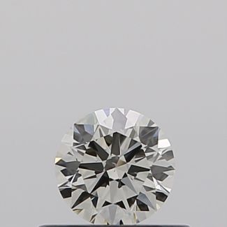 0.30 Carat Round K VS2 EX VG GIA Natural Diamond