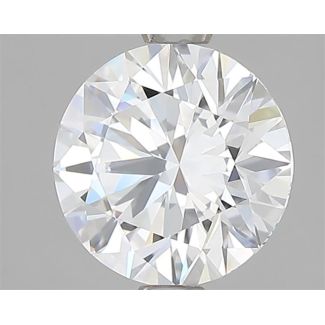 1.5 Carat Round E VVS2 EX GIA Natural Diamond