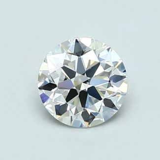 0.78 Carat Round D VVS2 EX GIA Natural Diamond