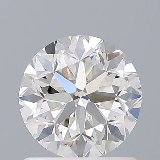 1.0 Carat Round F VVS2 GD EX VG GIA Natural Diamond