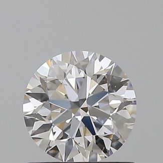 0.9 Carat Round H VS2 EX GIA Natural Diamond