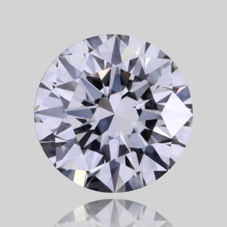 0.6 Carat Round F VS1 EX GIA Natural Diamond