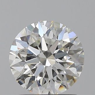 1.5 Carat Round H VS2 EX GIA Natural Diamond