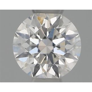 0.31 Carat Round E SI1 EX IGI Natural Diamond