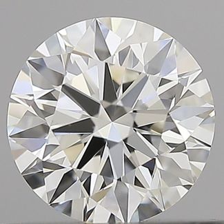 0.6 Carat Round G VVS1 EX GIA Natural Diamond