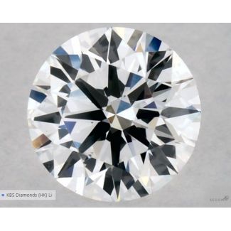 0.5 Carat Round E VS1 EX VG GIA Natural Diamond