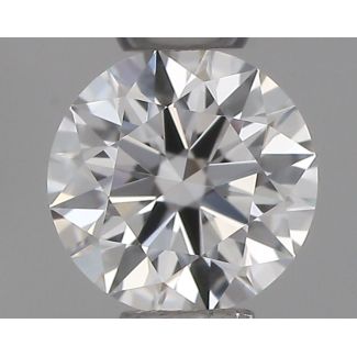 0.27 Carat Round G VVS2 EX GIA Natural Diamond