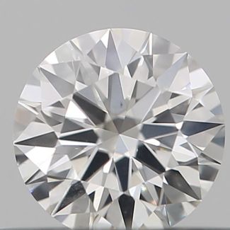 0.35 Carat Round H VS2 EX GIA Natural Diamond