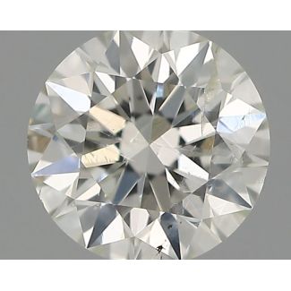 0.3 Carat Round F SI2 EX VG IGI Natural Diamond