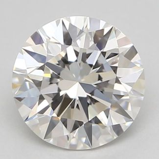 0.74 Carat Round I IF EX GIA Natural Diamond