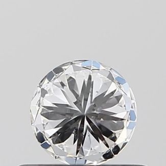 0.32 Carat Round E SI2 EX GIA Natural Diamond