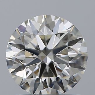 1.01 Carat Round I VS1 EX IGI Natural Diamond