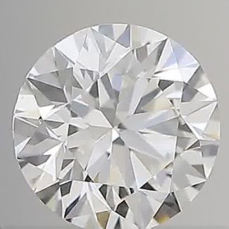 0.40 Carat Round G IF EX GIA Natural Diamond