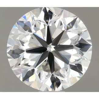 1.0 Carat Round H SI2 VG EX GIA Natural Diamond