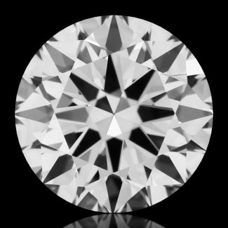 0.46 Carat Round D VVS2 EX GIA Natural Diamond