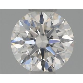 0.30 Carat Round G SI2 EX GIA Natural Diamond