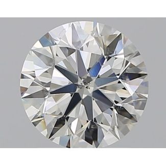 1.51 Carat Round I SI1 EX GIA Natural Diamond