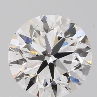 0.9 Carat Round F VVS2 VG EX GIA Natural Diamond