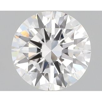 0.59 Carat Round E VS1 EX GIA Natural Diamond