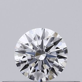 0.26 Carat Round D VVS1 EX GIA Natural Diamond