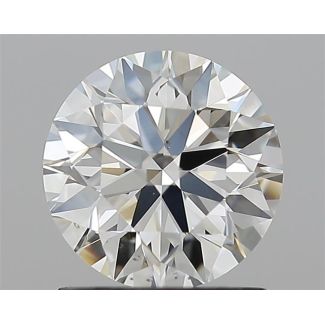 1.22 Carat Round H VS1 EX IGI Natural Diamond