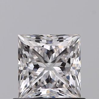 0.70 Carat Princess F VS1 - EX VG GIA Natural Diamond