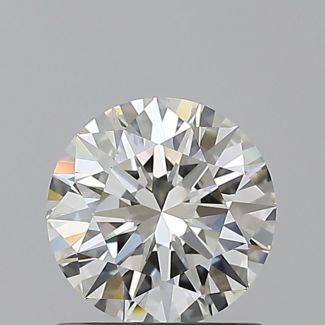 1.0 Carat Round H VVS1 EX GIA Natural Diamond