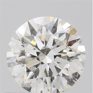 0.54 Carat Round H VS2 EX GIA Natural Diamond