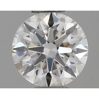 0.41 Carat Round F VS1 EX IGI Natural Diamond