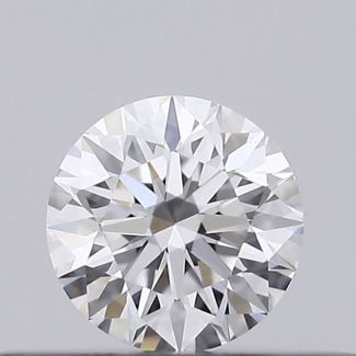 0.23 Carat Round D VS1 EX VG GIA Natural Diamond