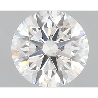 0.81 Carat Round D VS2 EX GIA Natural Diamond