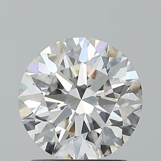 1.6 Carat Round F VVS1 EX GIA Natural Diamond