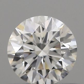 0.45 Carat Round F VS1 EX GIA Natural Diamond